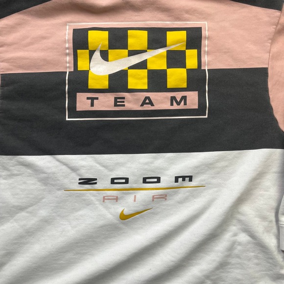 Nike Crewneck Sweatshirt Womens XL Pink Black White Zoom Air Blue Ribbon Sports - Picture 8 of 15